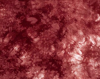 Hand dyed fabric