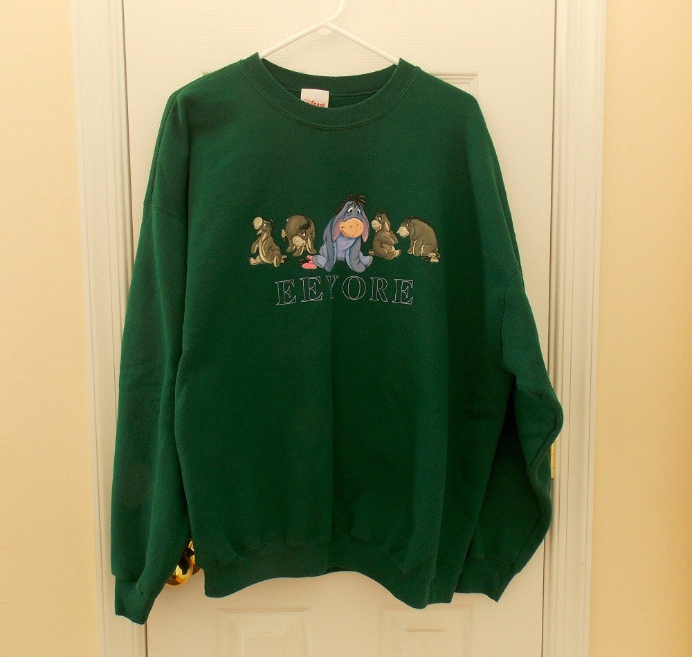 winnie the pooh vintage sweatshirt