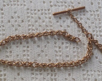Vintage Pocket Watch Fob Chain Heavy Links