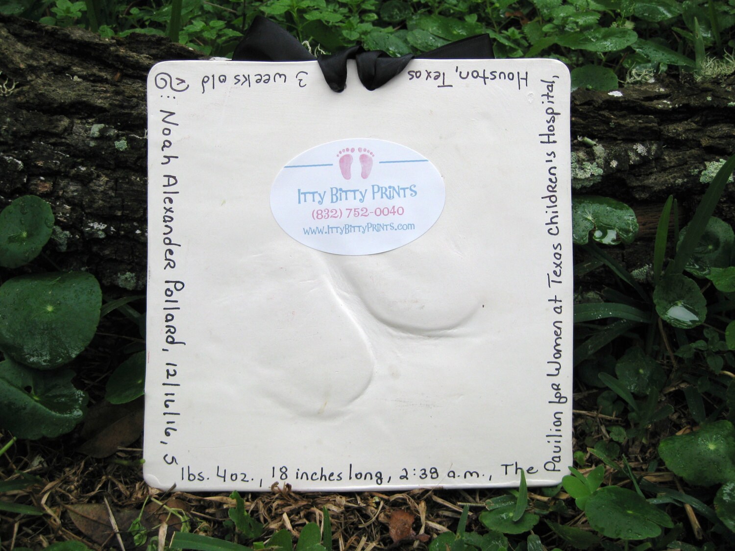 Personalized Baby Keepsake Handprints Baby Footprint Mold