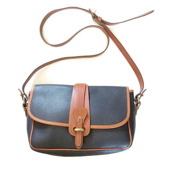 Vintage Dooney & Bourke Purse / Crossbody Bag / Handbag Navy