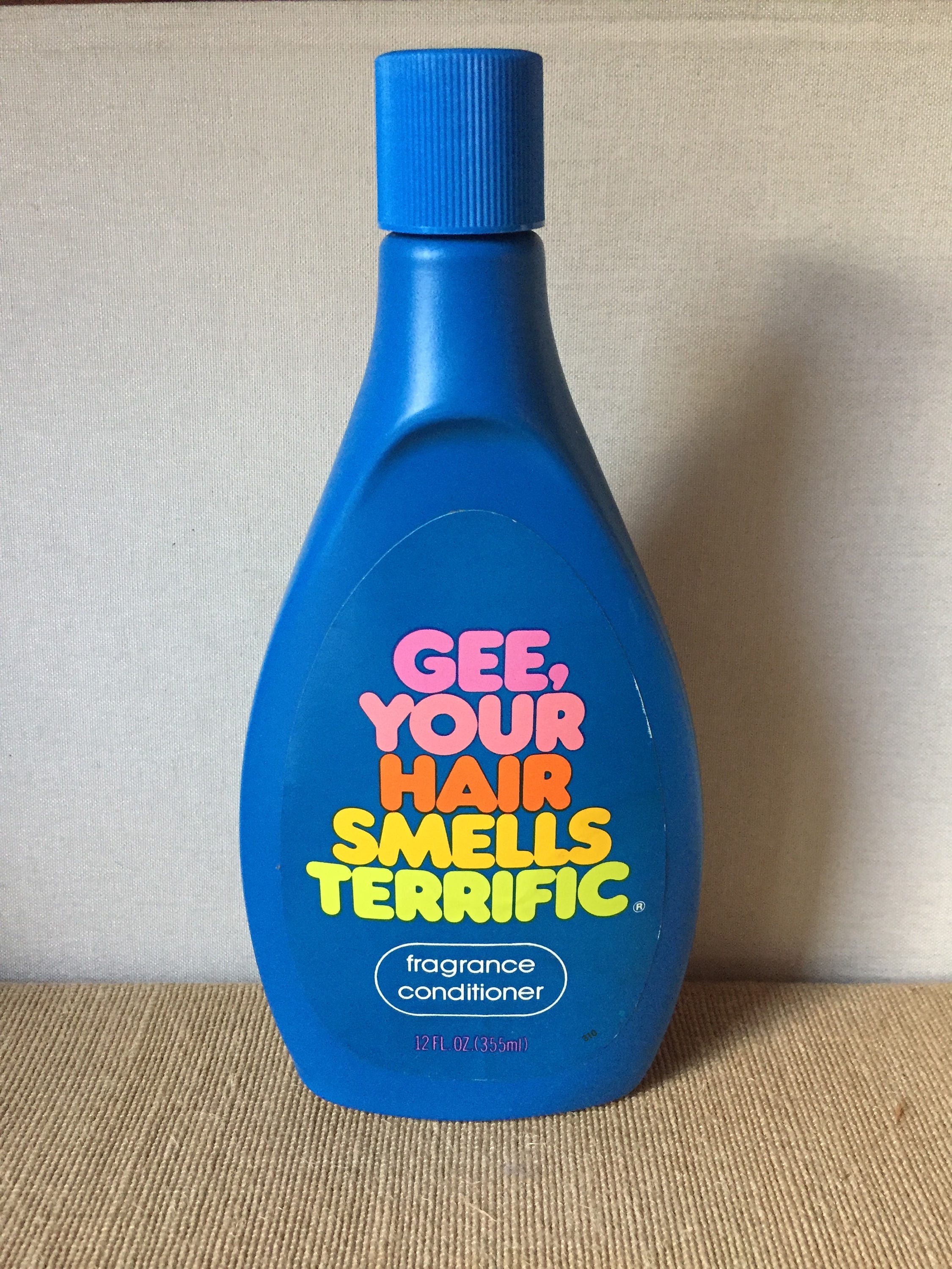 1970s Dead Stock Gee Your Hair Smells Terrific Conditioner
