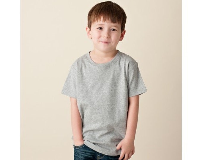 Boys - Upgrade To a GRAY Short Sleeves Shirt - MUST Be Purchased With A Design Shirt