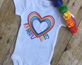 maternity rainbow shirt