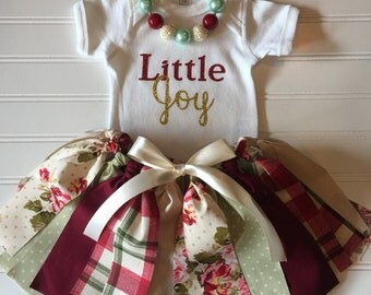 Little Joy Outfit - First Birthday Outfit - Baby Girl Outfit - Newborn Outfit - Little Girl Outfit - Smash Cake Outfit