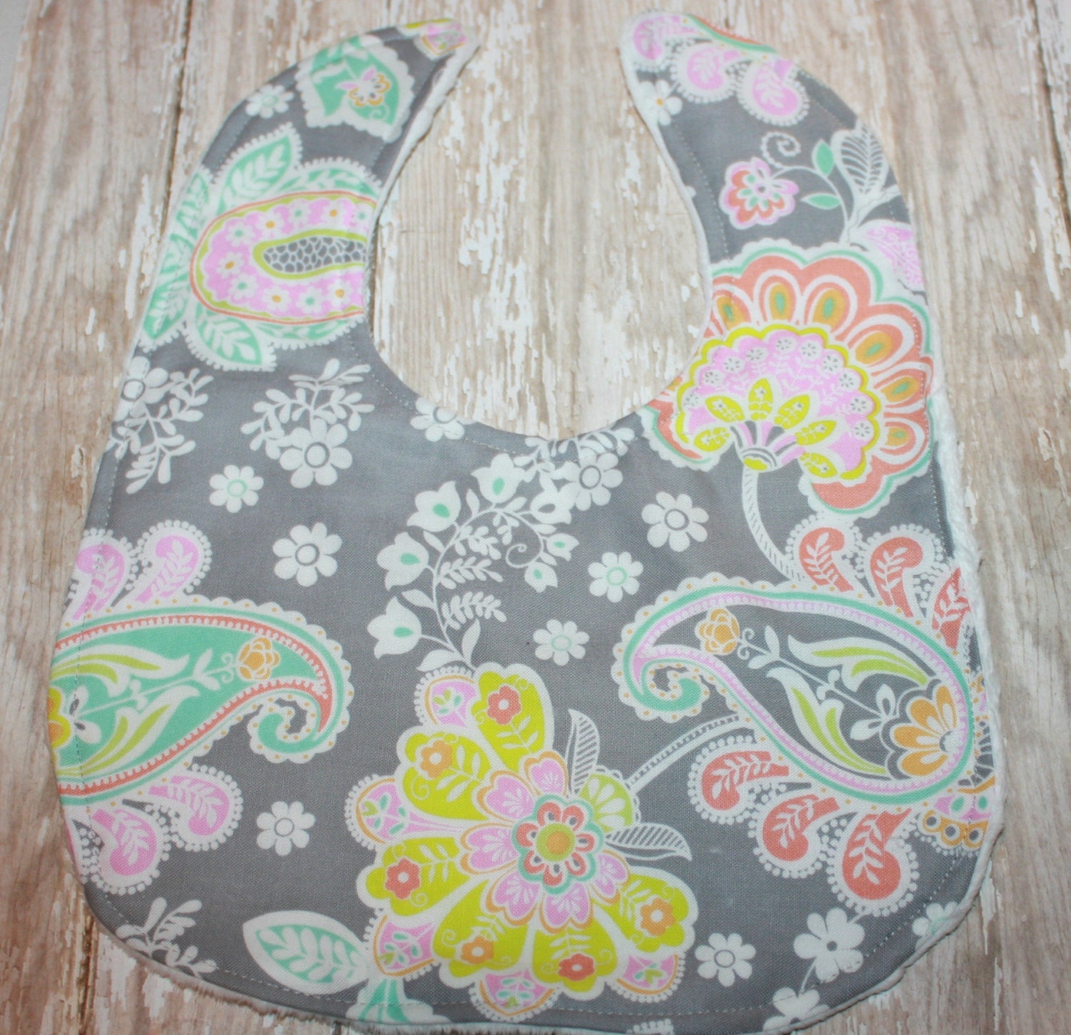 Baby BibBaby Girl BibGirl Baby BibFloral Baby Bib
