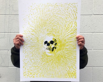 Limited Edition - "Clovis" : 2-Color Screen-printed Poster