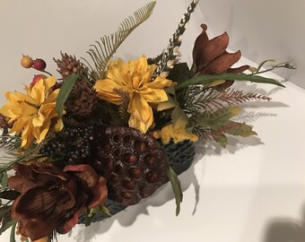 Tuscan floral arrangement