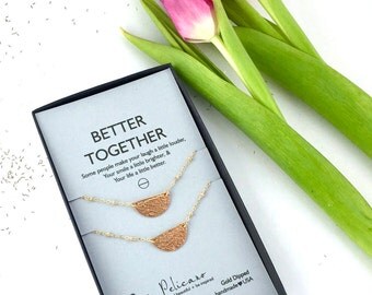Friendship Necklaces Soul Sister Necklace Big Sis Lil Sis Sister Jewelry Set Friend Birthday Gift BFF necklace Best Friend Necklace Set