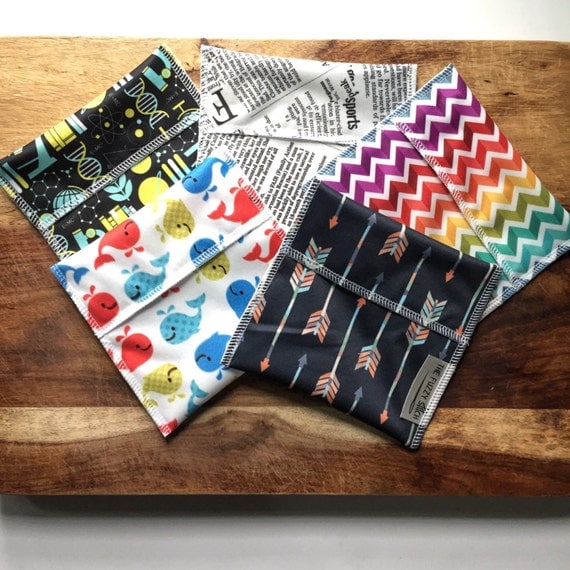 Zero Waste, Reusable Snack Bag