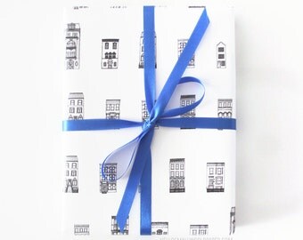 Gift Wrap - NYC Architecture Gift Wrapping - New York City Buildings