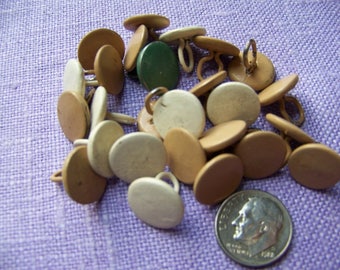 Lot of 25 Vintage Upholstery Buttons