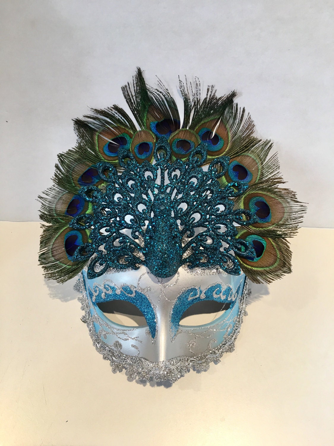 Peacock Mask Venetian Mask Masquerade Mask Bird Mask