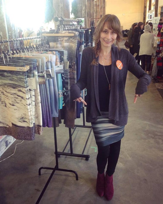 Sea Ripples Skirt Photo Skirt English Bay Vancouver BC