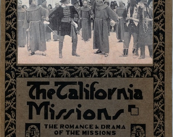 1920s Book, "The California Missions"