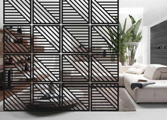 Room Divider. Interior partition. Room decor. Hanging screen