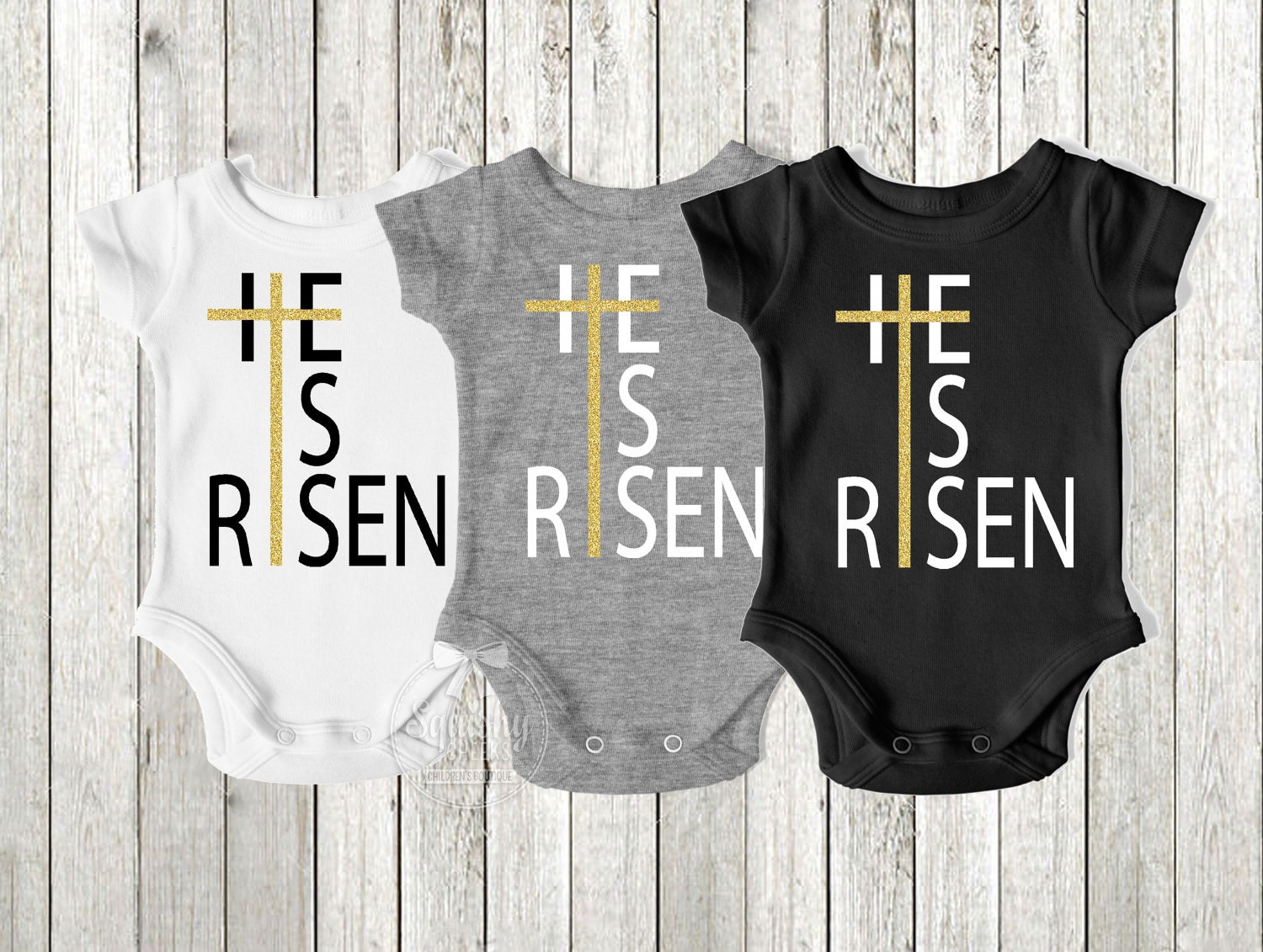 Download He is Risen Christian Easter Shirt Boy Easter Shirt Christian