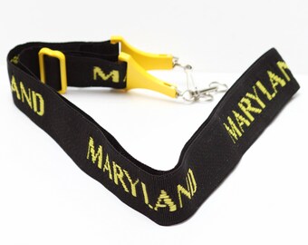 Vintage 1980s Maryland Neck Strap for Canon Yashica Polaroid Nikon Olympus Pentax 35mm Film SLR Rangefinder TLR 6x6 DSLR m4/3 Camera