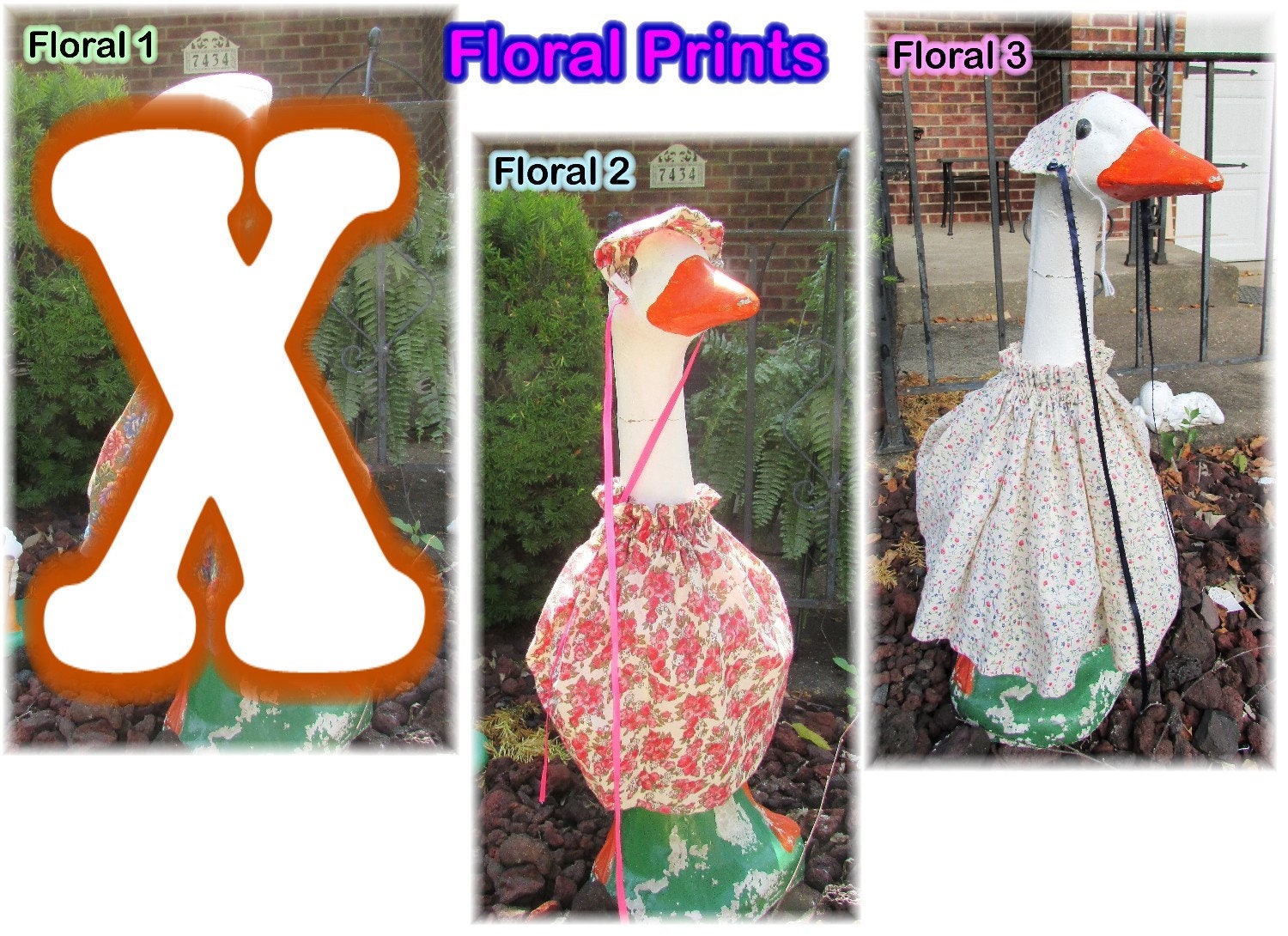 Large Lawn Goose Outfits 28 30 Tall