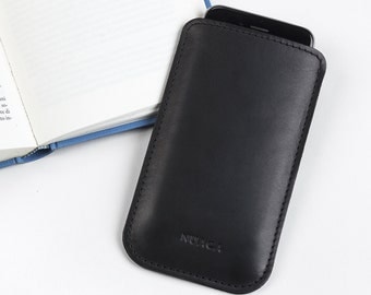 Leather Sleeve iPhone 5s - iPhone Case - iPhone Cover - iPhone 5 Leather - iPhone Sleeve - Cell Phone Case