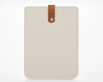 Felt iPad Cover - iPad Mini Case - Mini Cover - Felt Leather Case - iPad Cover