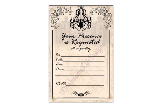 Printable Murder Mystery Invitations 6