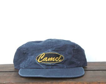 Vintage 90's Camel Cigarettes Tobacco Unstructured Hat Strapback Baseball Cap