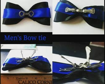 Thin Blue Line Men Bow-Tie