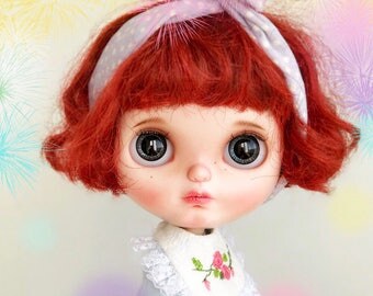 OOAK Blythe custom by Nini_home <Red hair Aileen> Blythe Custom Doll