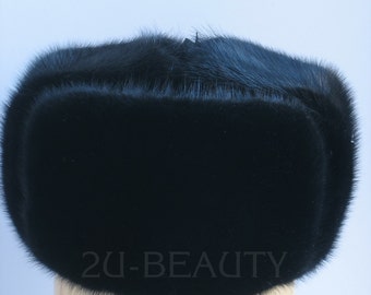 Custom dad hat Fur hat men Ushanka Russian fur hat Military russian hat made RUSSIA Hat men Winter Hats Super Trapper Hat Hat soviet mens.