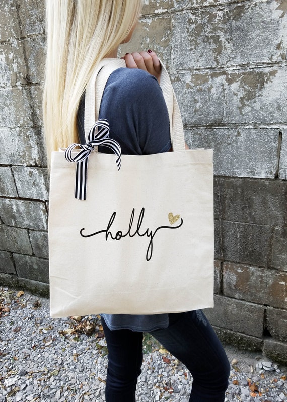 Custom Bridesmaid Tote Bag