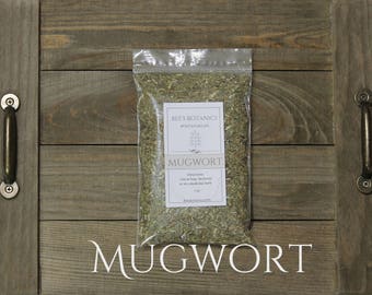 MUGWORT Dried Organic, Artemisia Vulgaris, Beesbotanics Herbal Remedy, Dream Pillow, Lucid Dreams, Ceremonial Herb, Space Cleaning, Smudge