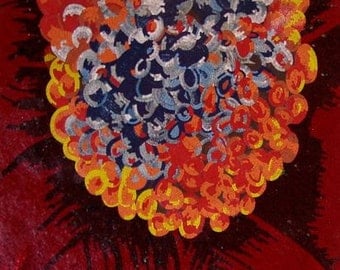 Coquelicot Glass Art Mosaique