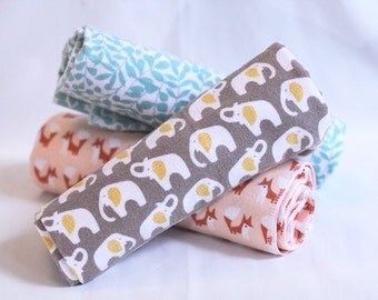 Flannel Receiving Blanket, Organic, Gender Neutral