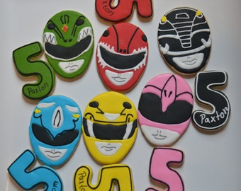 power rangers cookies