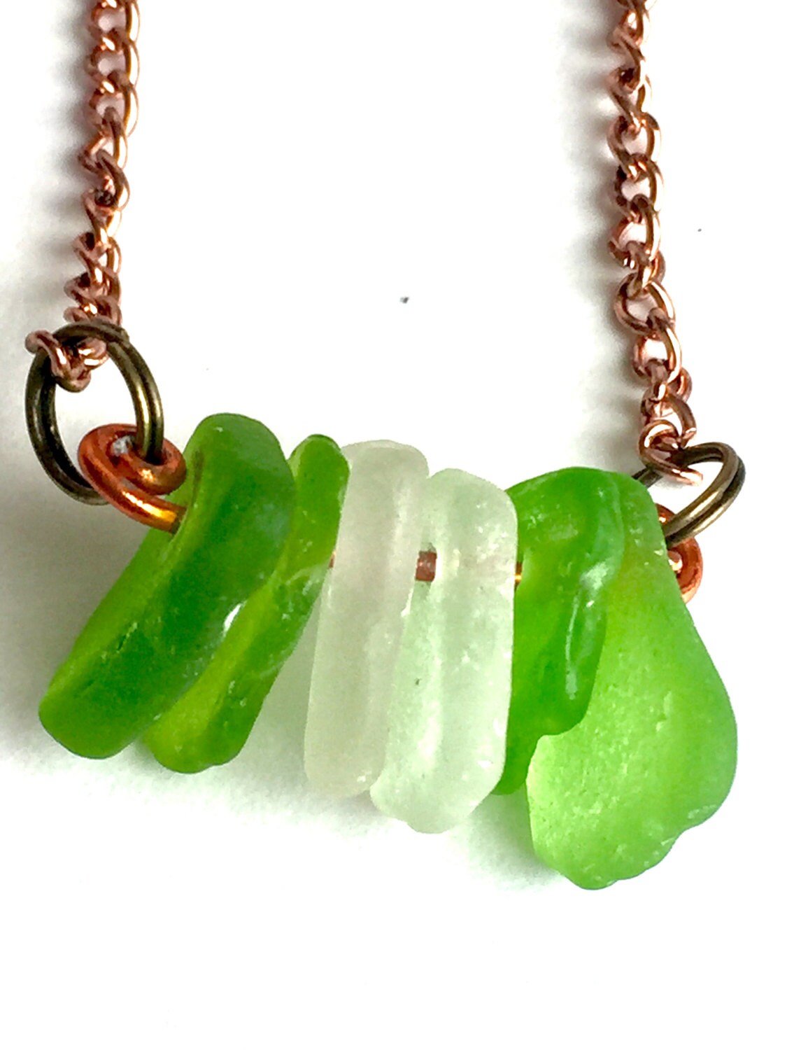 Beach glass jewelry Sea glass pendant Wire wrap jewelry