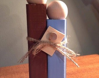 mary and joseph plush dolls