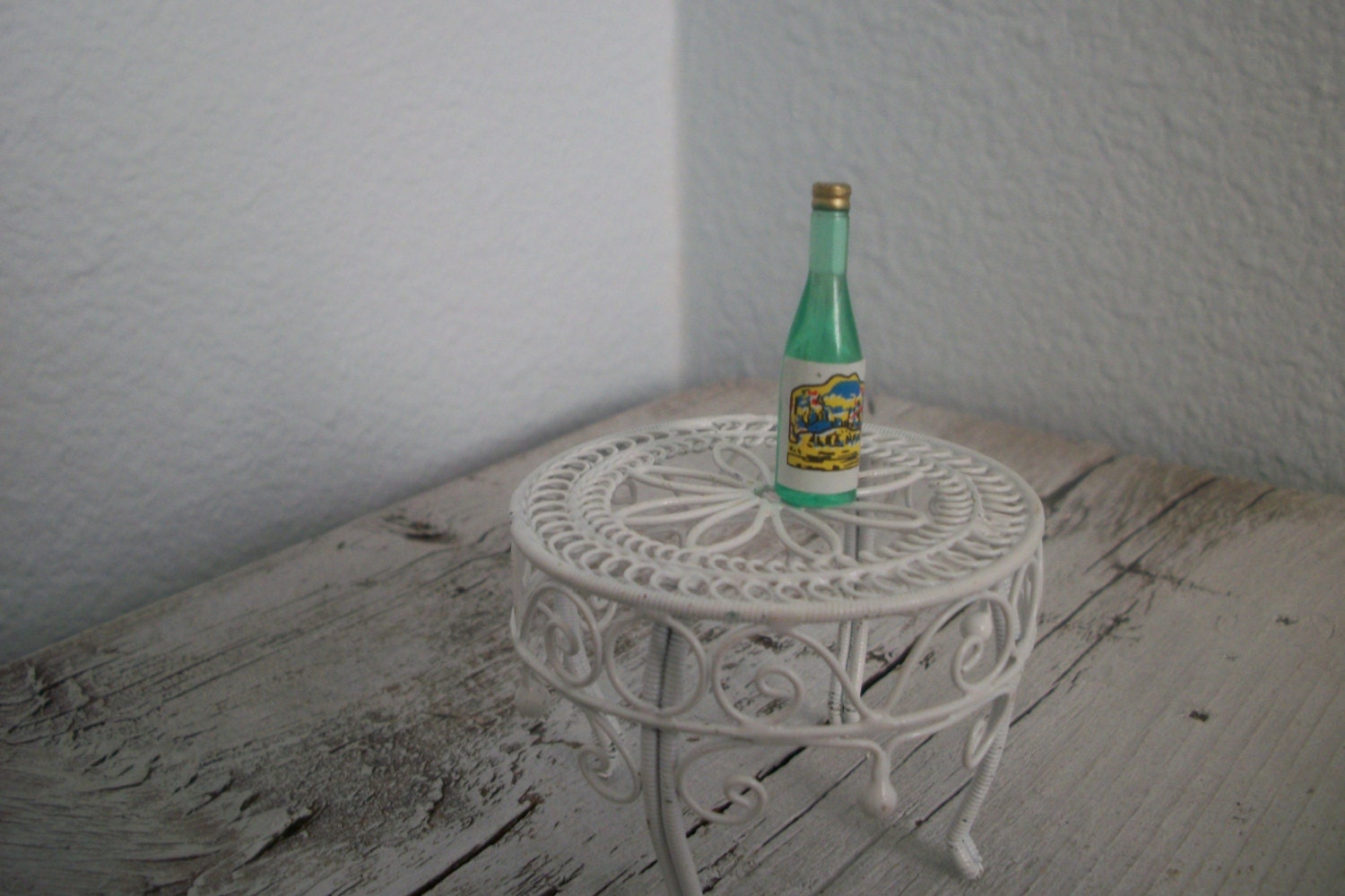 Miniature Wine Bottle Fairy Garden Dollhouse 112 scale Craft Supplies Accessories Free Shipping