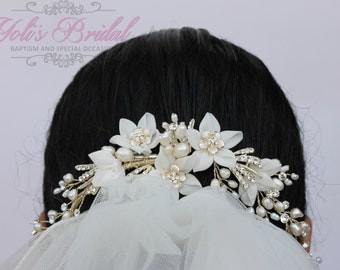 FAST Shipping!! Bridal Wreath, Bridal Headband Swarovski Wreath, Crystal Headband