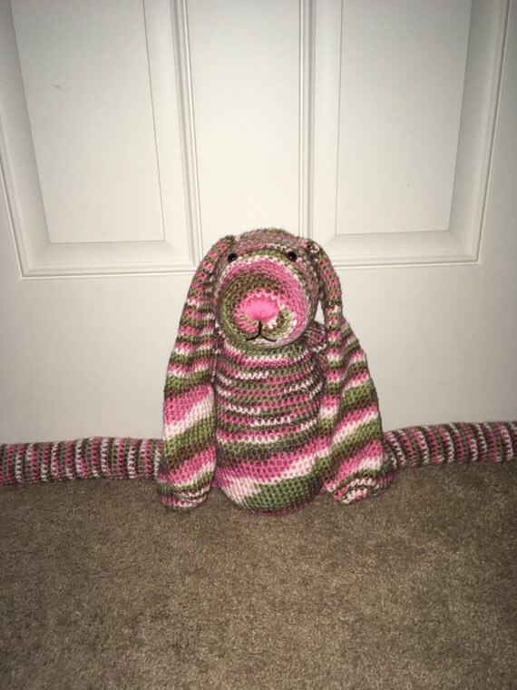 Cute door draft stopper door draft bunny rabbit stuffed by CGKhats
