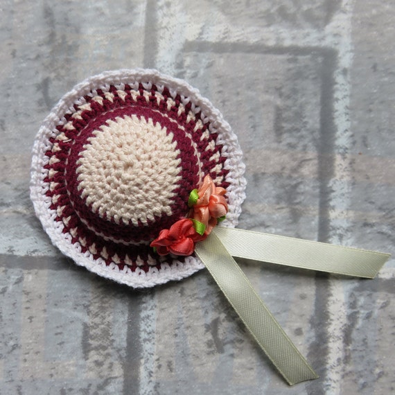 Crochet Magnet Refrigerator Crochet Hat Magnet Crochet