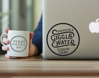 Giggle Water - Vinyl Decal | Harry Potter, Fantastic Beasts