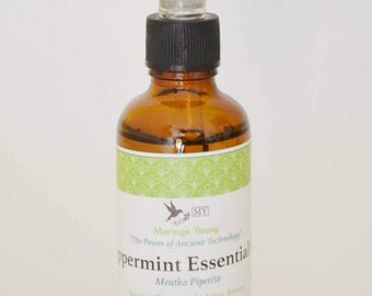 100% Pure Organic Peppermint Essential Oil