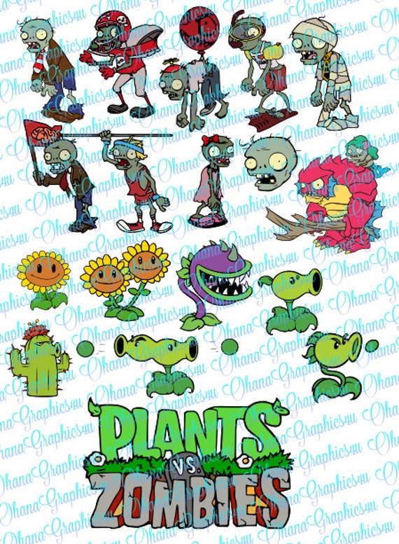 Download Plants VS Zombies Inspired Combo SVG