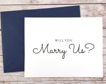 Wedding Card to Ask Officiant Will You Be Our Officiant Card
