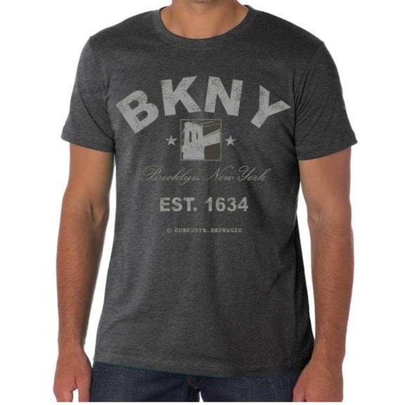 Mens Urban Tee-Brooklyn New York-BKNY-Vintage Style graphic | Etsy