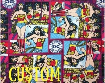 Wonder Woman Custom Cloth Pad - Reusable Menstrual Cloth