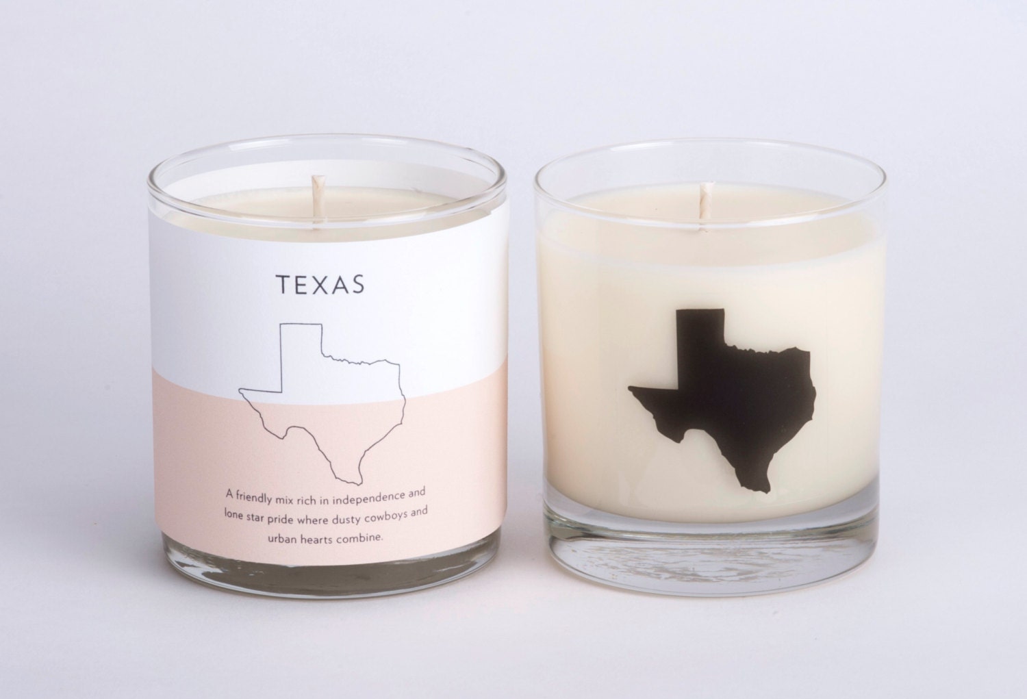 Texas Scented Candle Soy Candle Texas Home Candle Hostess Gift