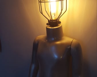OOAK Repurposed Mannequin Lamp