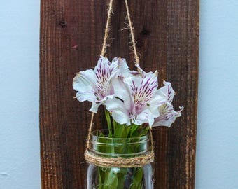 Mason Jar Decor, Rustic Decor, Rustic Home Decor, Farmhouse Decor, Farmhouse Style Decor, Home Decor, Mason Jar, Barn Wood, Rustic Style